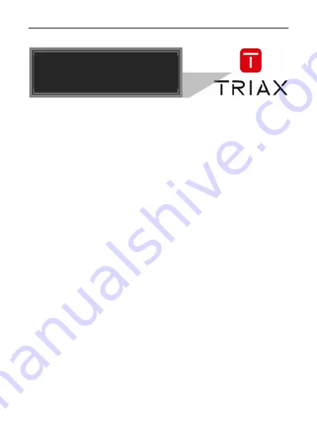 Triax PtP 1080P User Manual Download Page 1