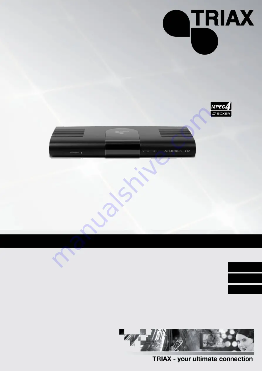 Triax T-HD505 VA Start Download Page 1