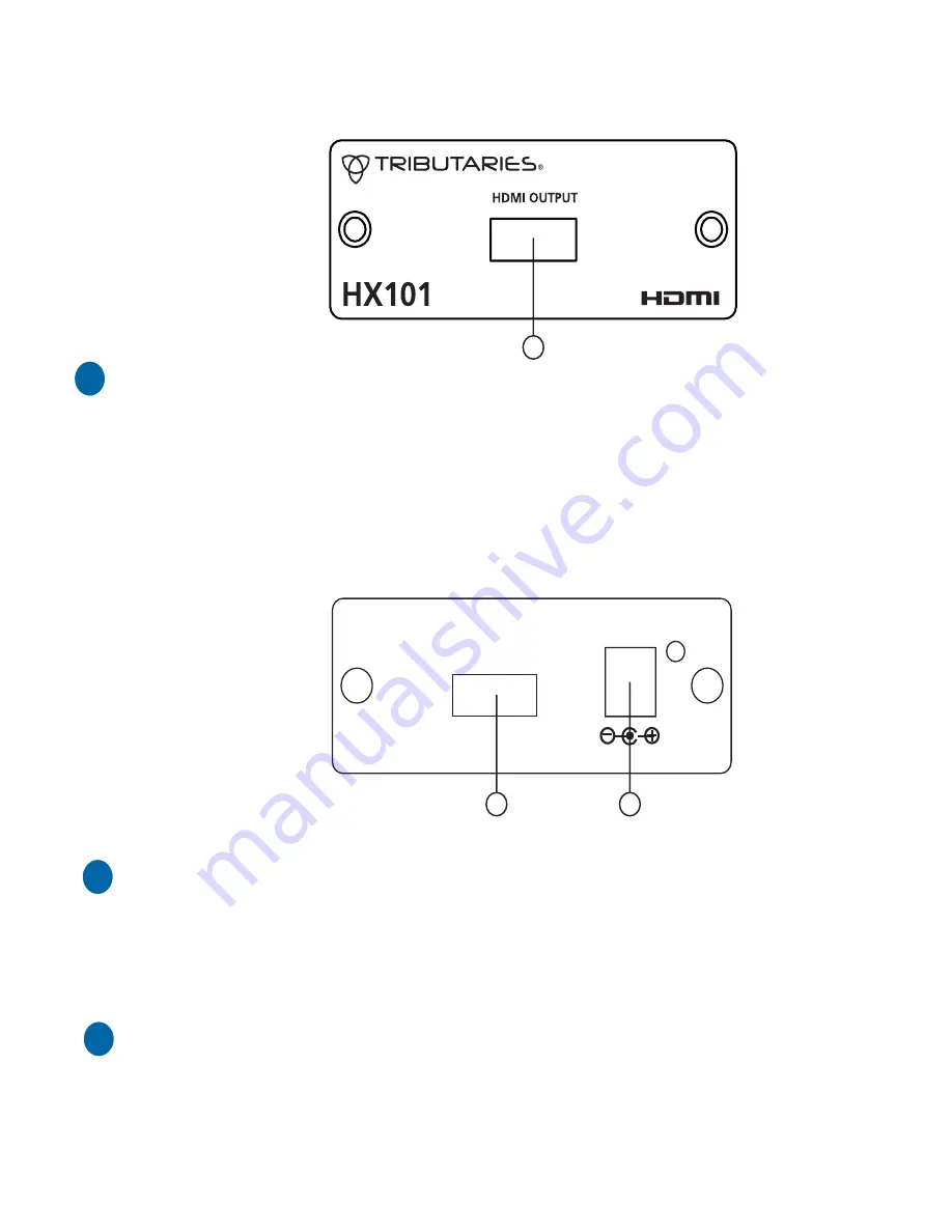 Tributaries HDMI HX101 Скачать руководство пользователя страница 3