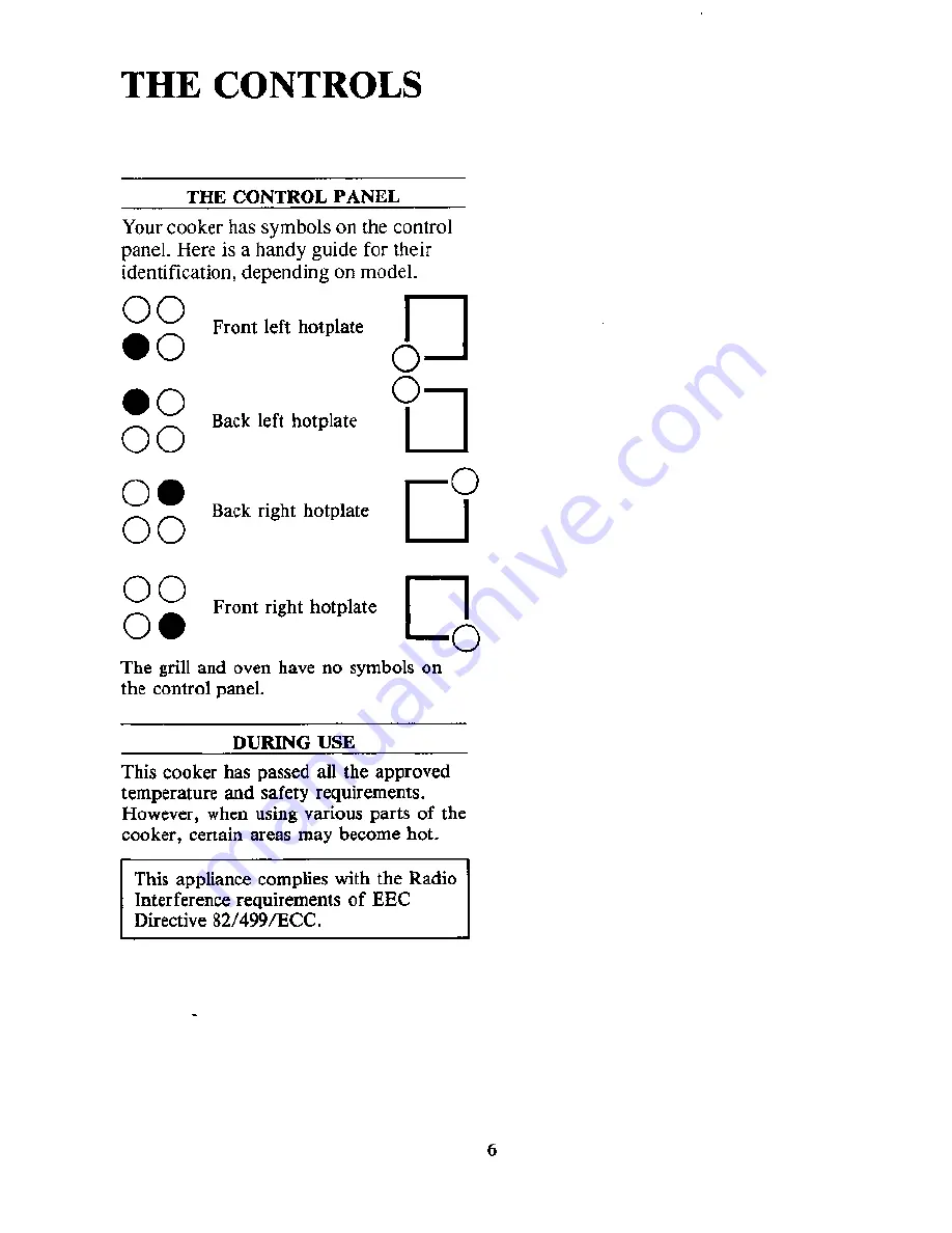 Tricity Bendix 1509 Operating Instructions Manual Download Page 8