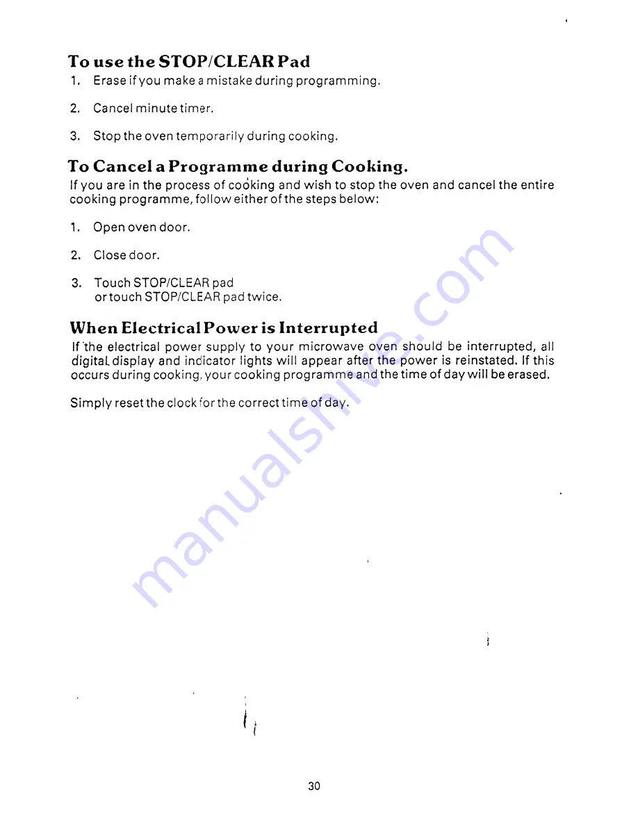 Tricity Bendix 2066 Operating Instructions Manual Download Page 32