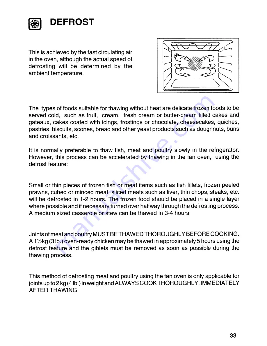 Tricity Bendix 3100C Operating And Installation Instructions Download Page 35