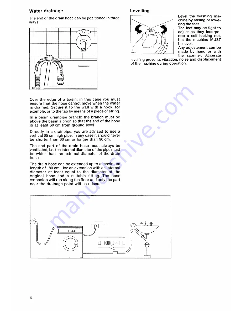 Tricity Bendix AW 410 Скачать руководство пользователя страница 6