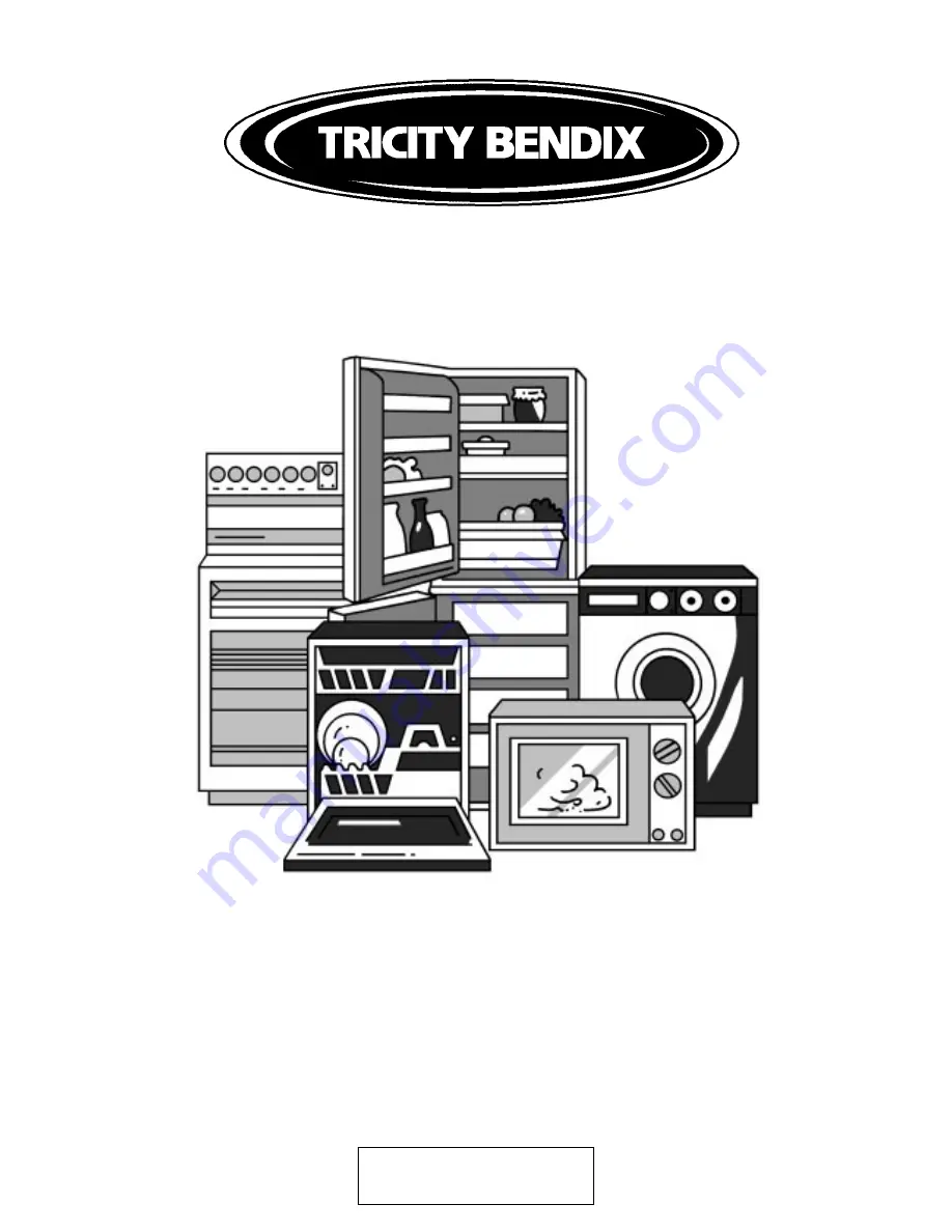 Tricity Bendix BD 913/2 Operating And Installation Instructions Download Page 1