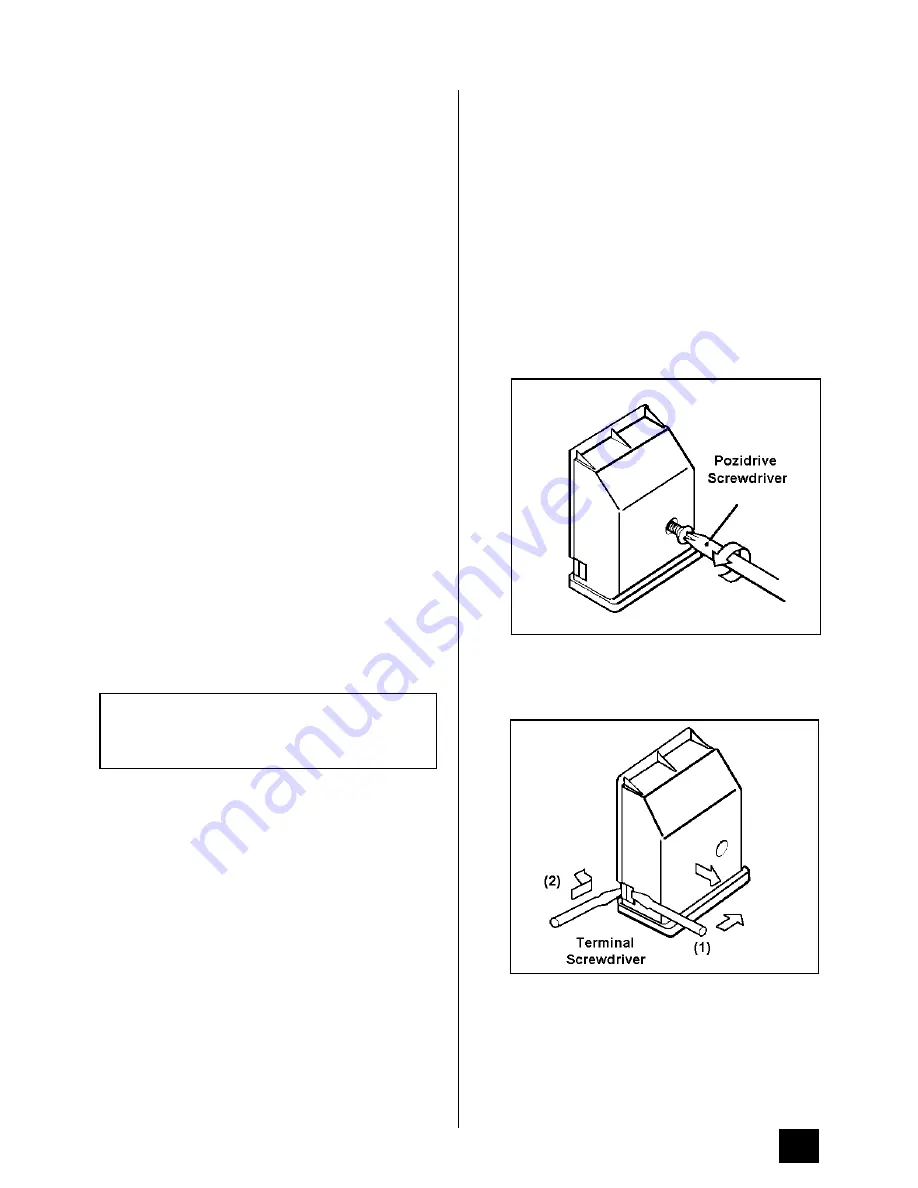 Tricity Bendix BD 913/2 Operating And Installation Instructions Download Page 11