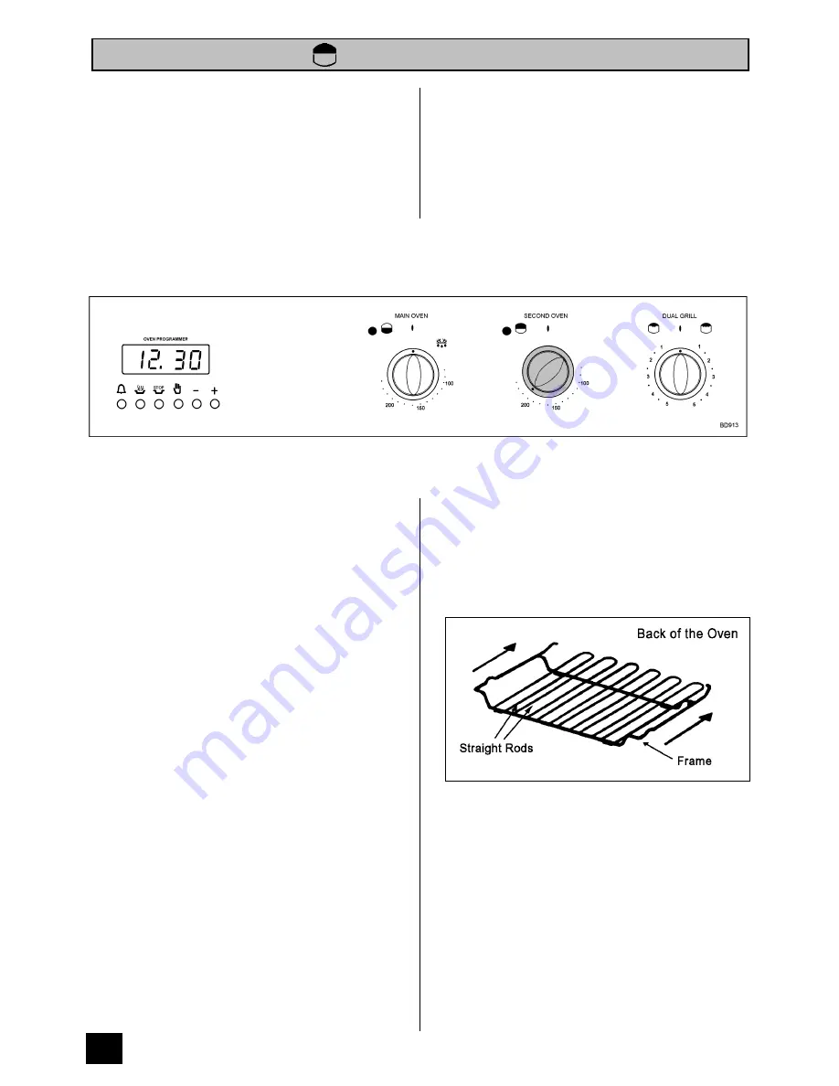 Tricity Bendix BD 913/2 Operating And Installation Instructions Download Page 24