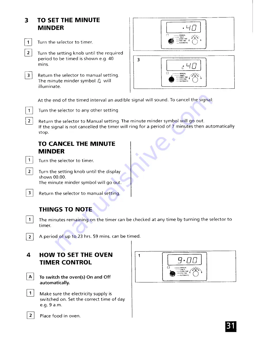 Tricity Bendix BD910 Series Instruction Booklet Download Page 33