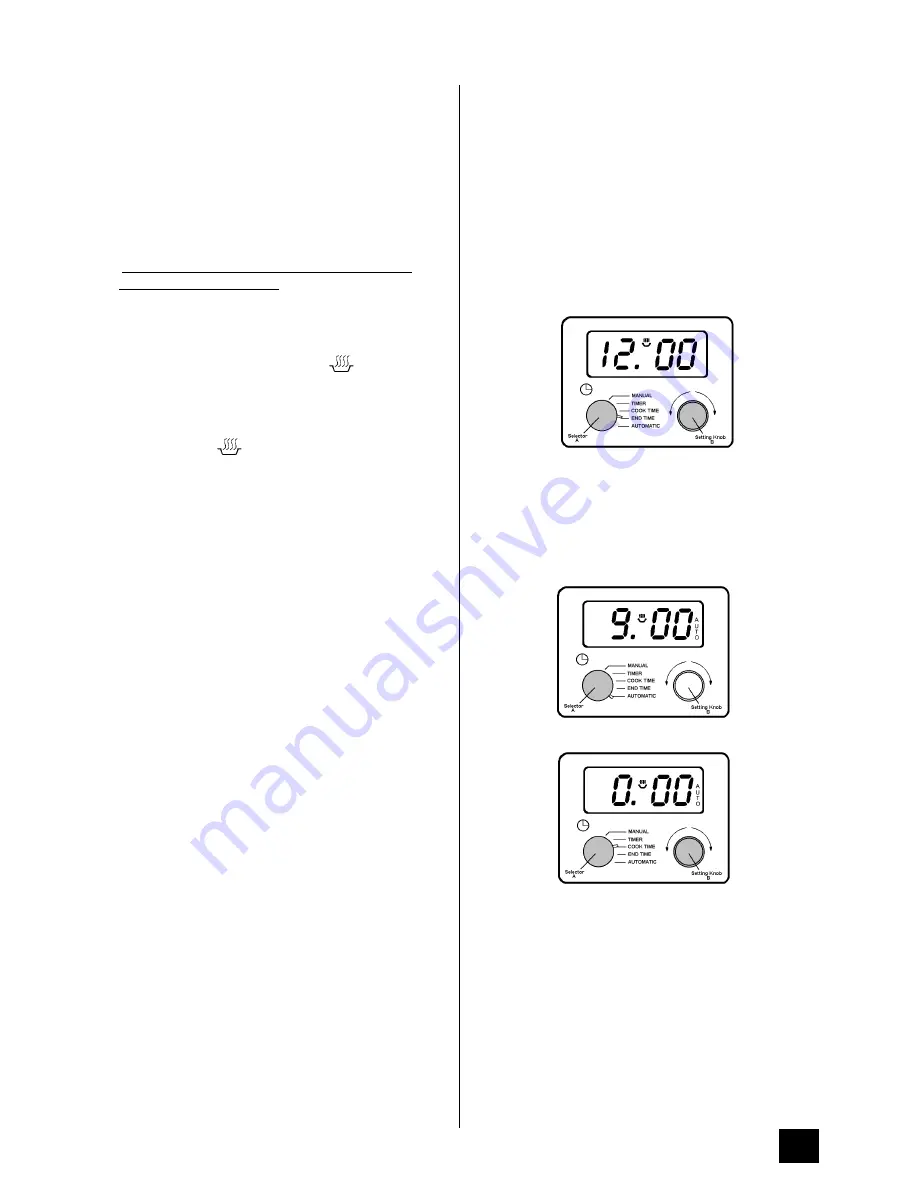 Tricity Bendix BS 611 Operating And Installation Instructions Download Page 21