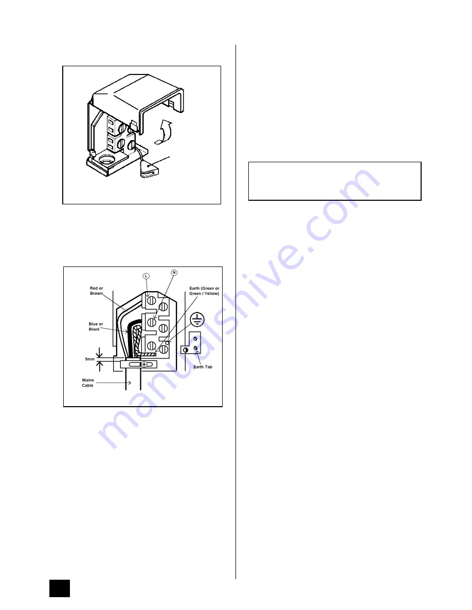 Tricity Bendix BS 612 Operating & Installation Instructions Manual Download Page 12