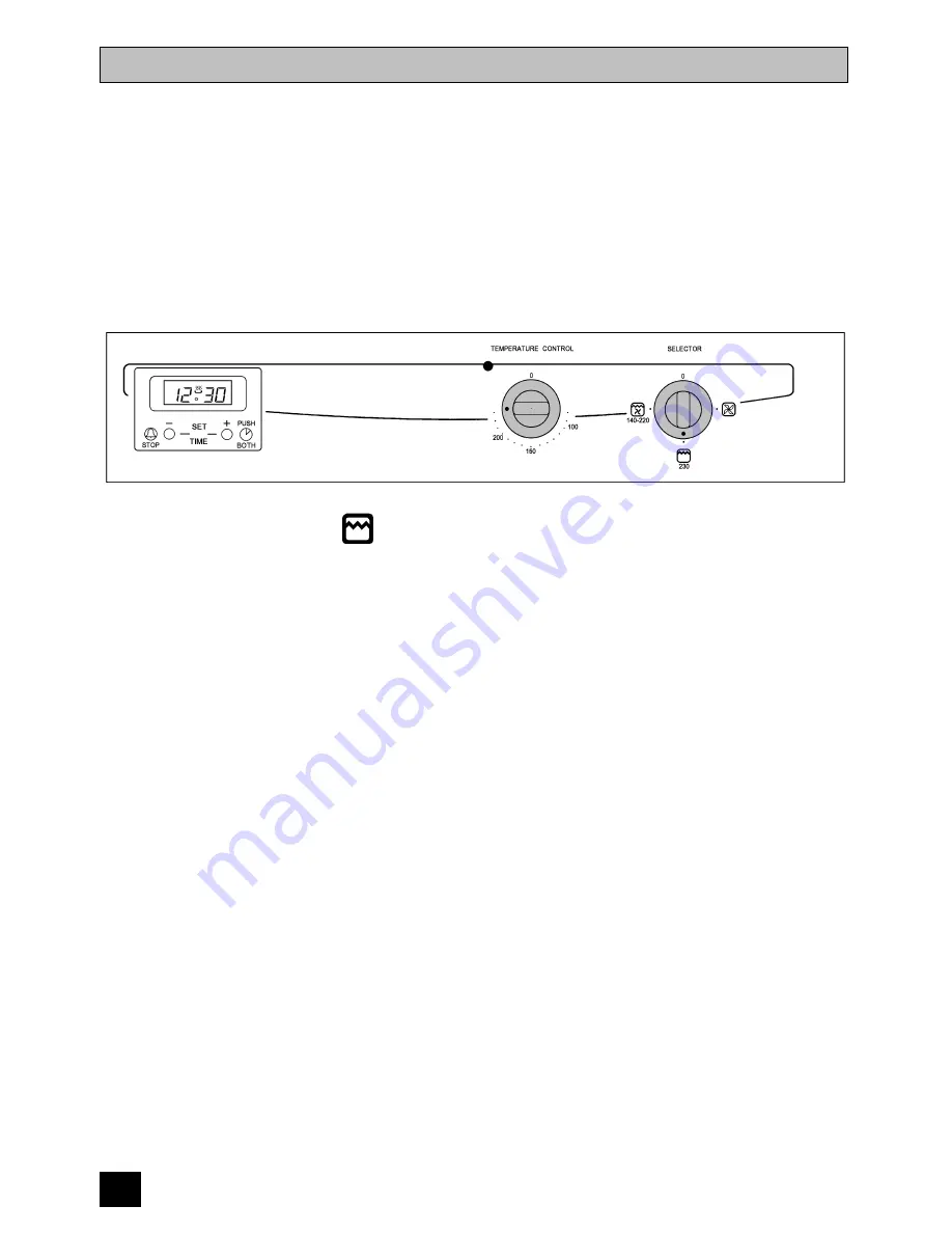 Tricity Bendix BS 612 Operating & Installation Instructions Manual Download Page 20