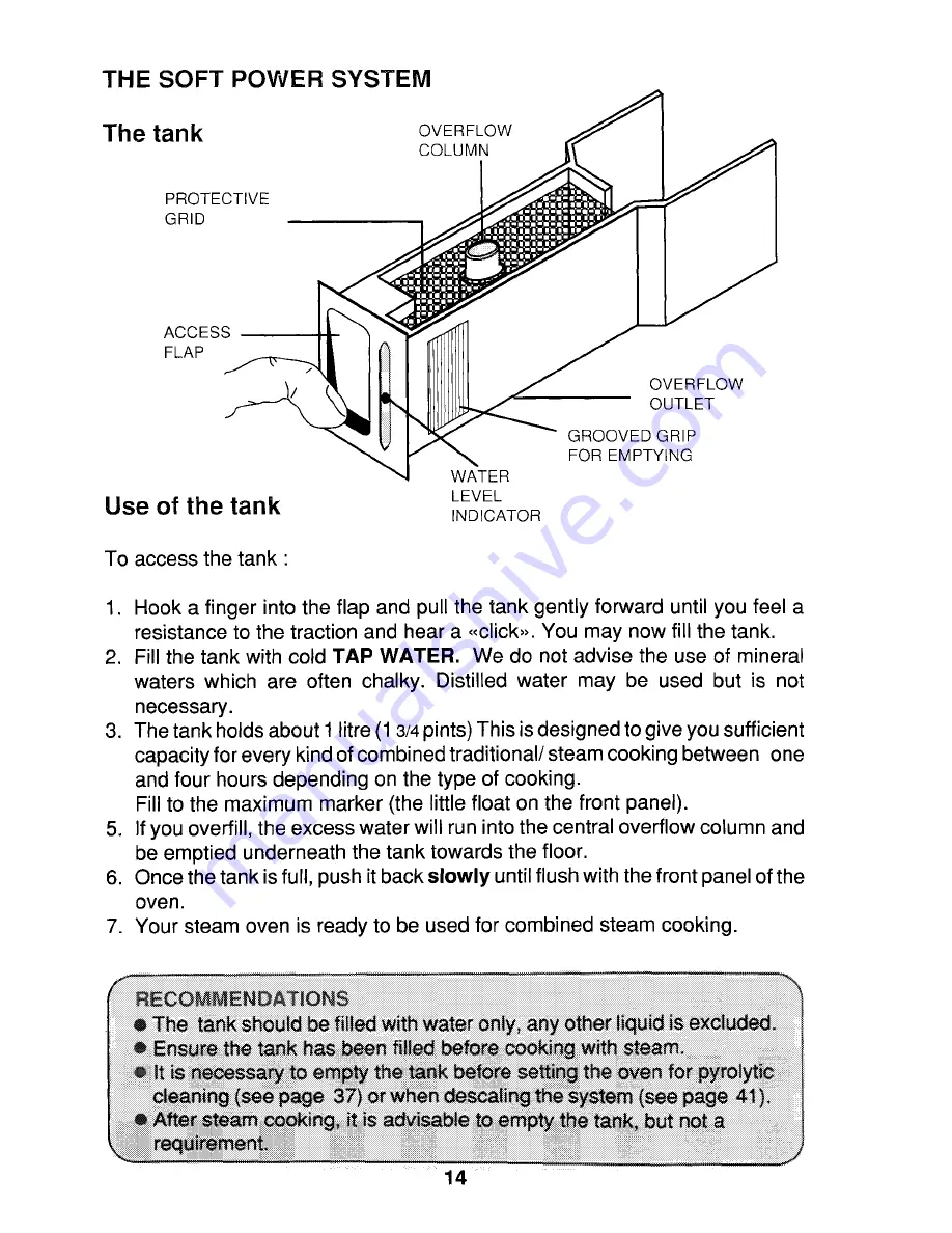 Tricity Bendix BS670 Operating And Installation Instructions Download Page 16