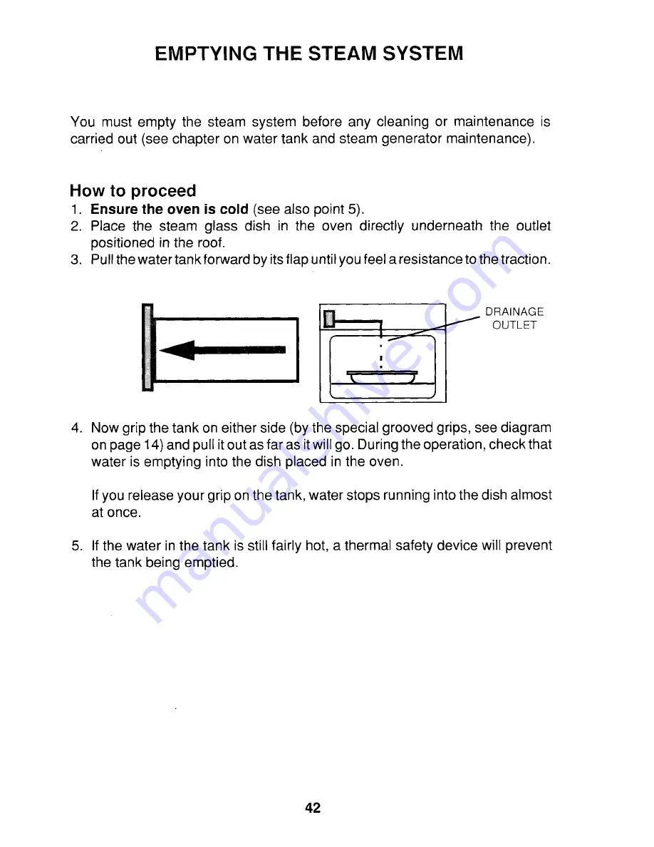 Tricity Bendix BS670 Operating And Installation Instructions Download Page 44