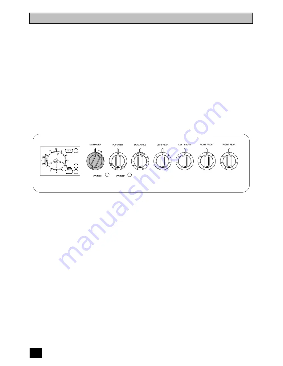 Tricity Bendix CSI 2400 Operating And Installation Instructions Download Page 20