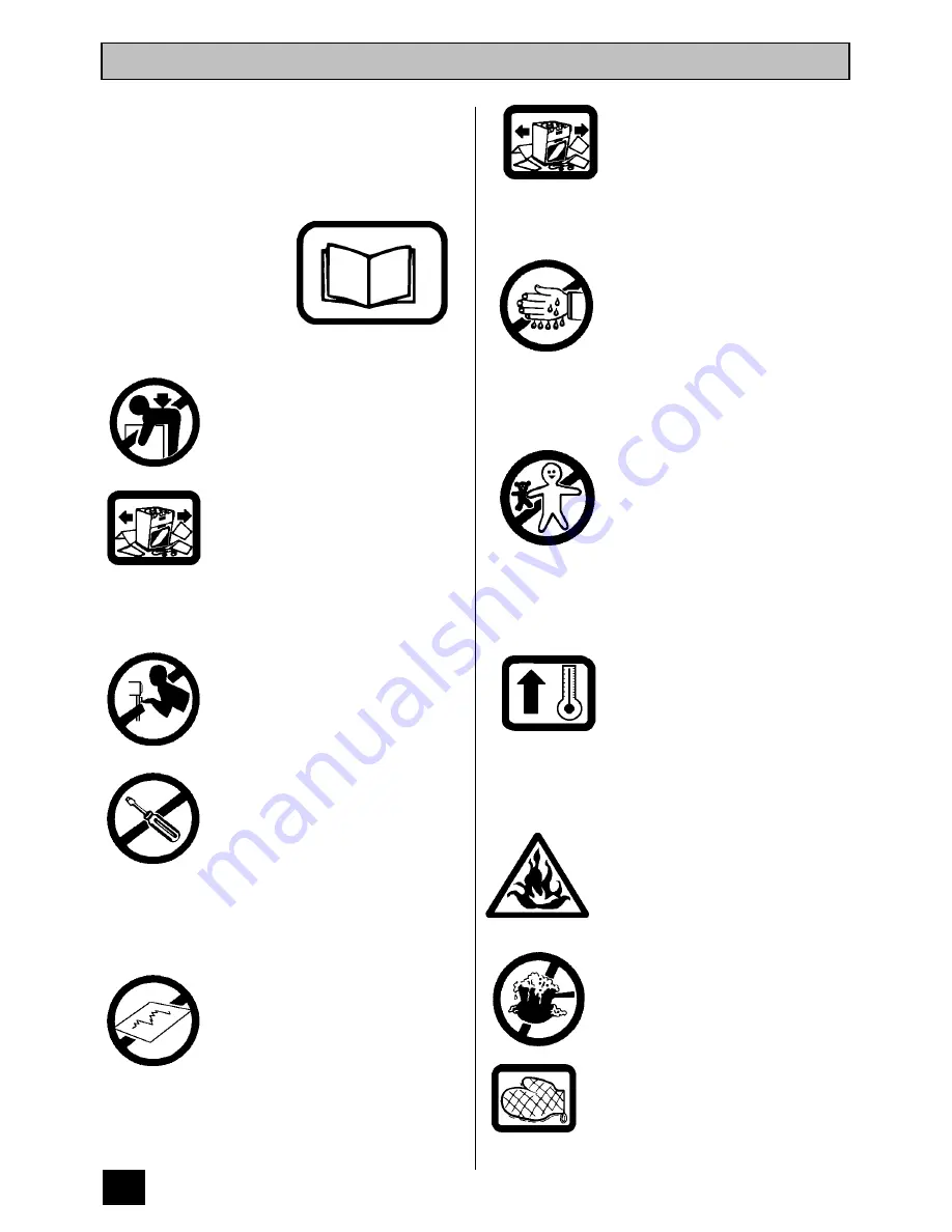 Tricity Bendix CSIE 501 Operating And Installation Instructions Download Page 6