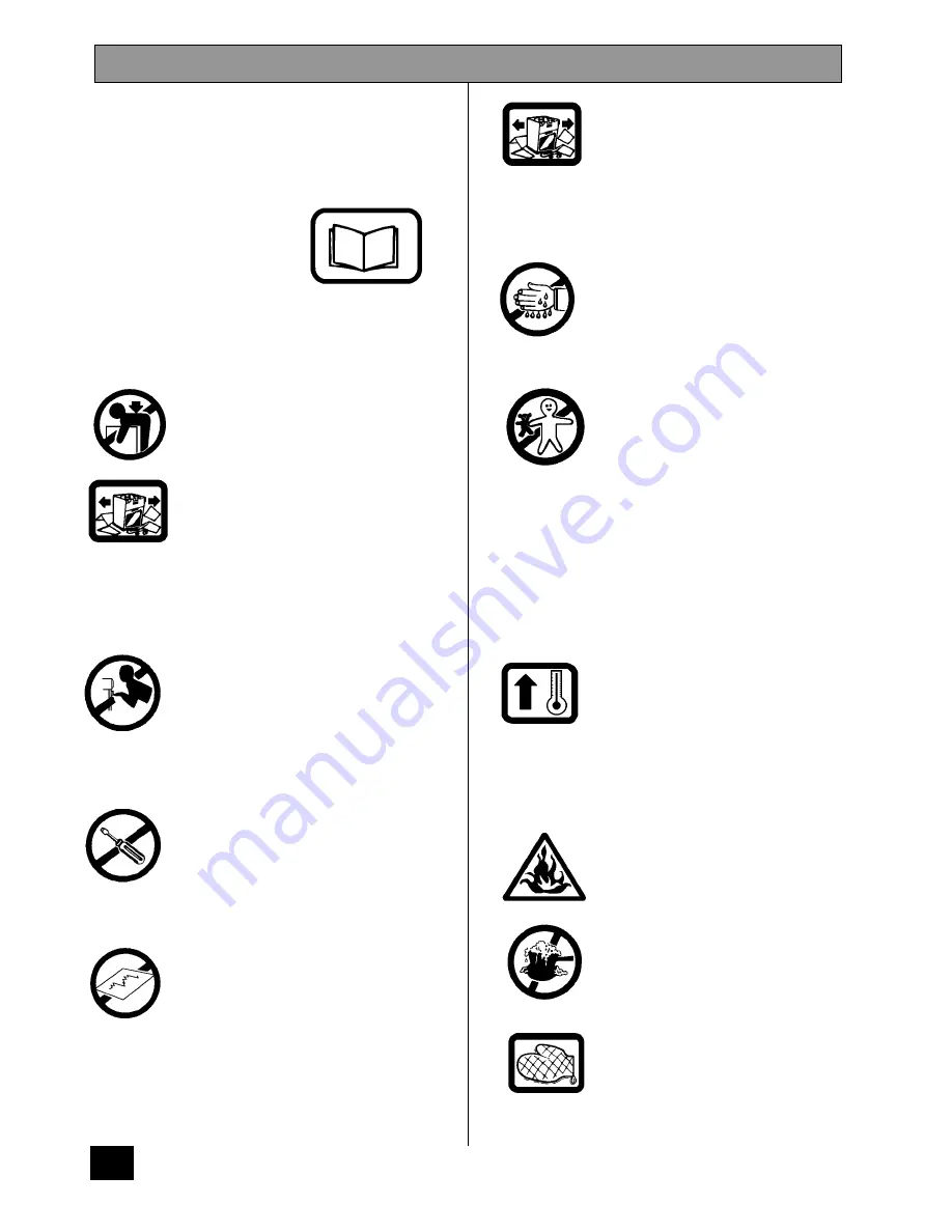 Tricity Bendix CSIE 510 Operating And Installation Instructions Download Page 6