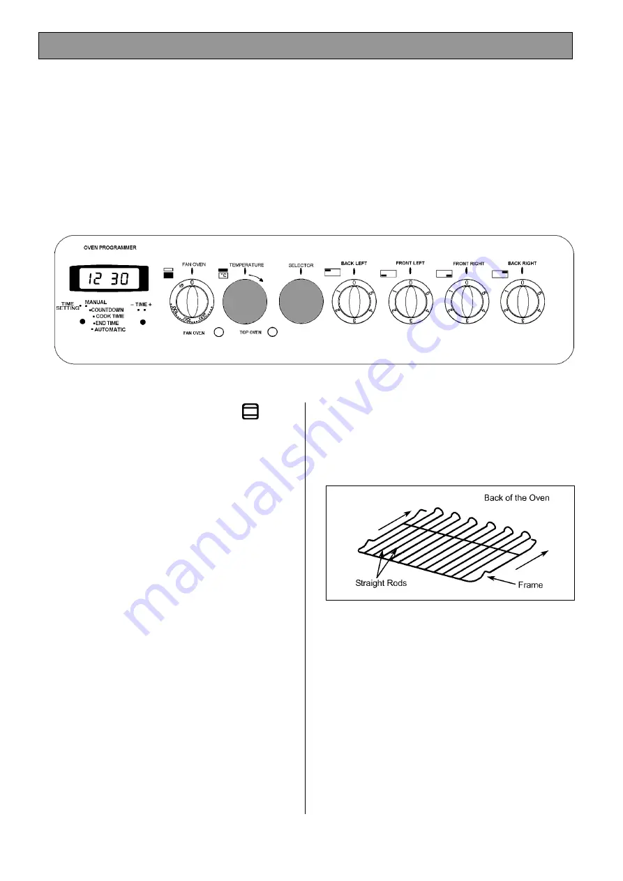 Tricity Bendix CSIE452 Operating & Installation Instructions Manual Download Page 17