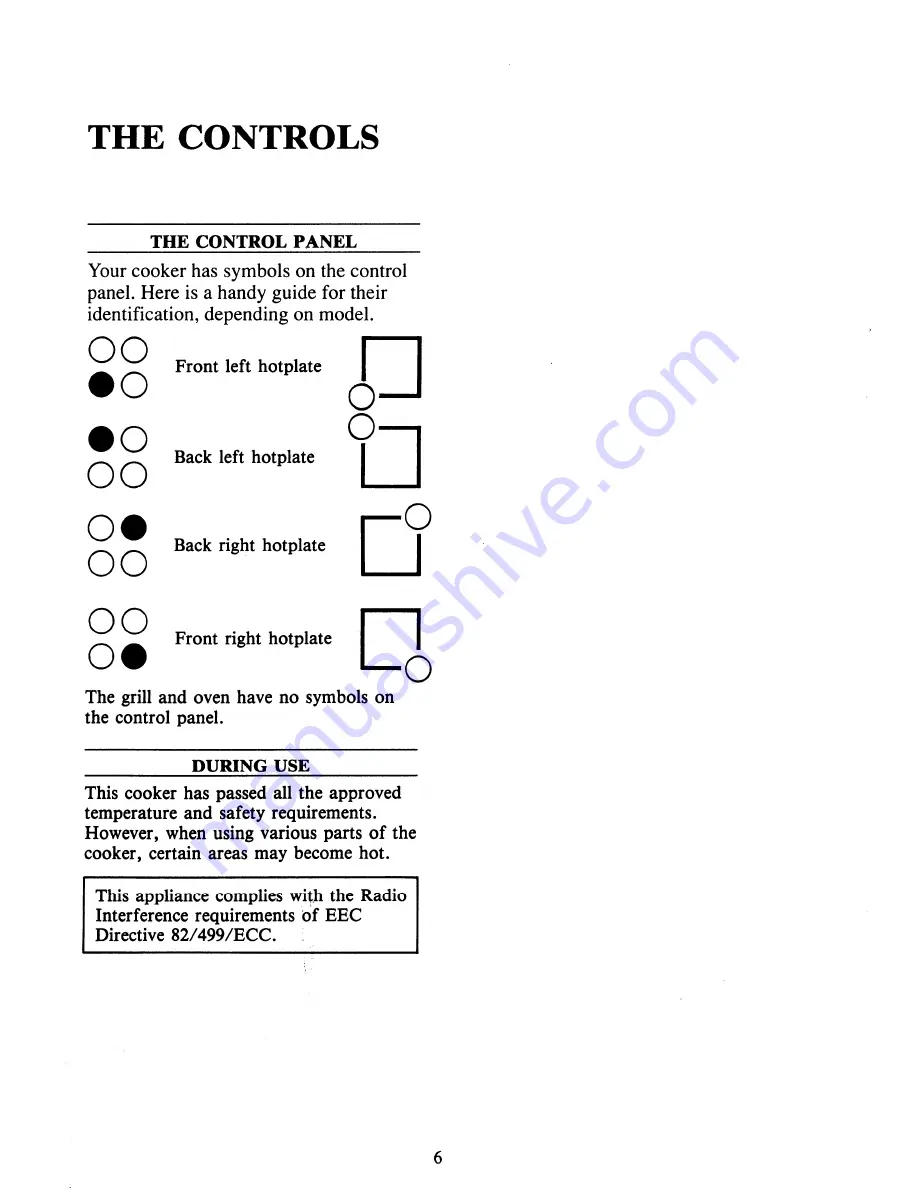 Tricity Bendix Prince 1009 Operating Instructions Manual Download Page 8