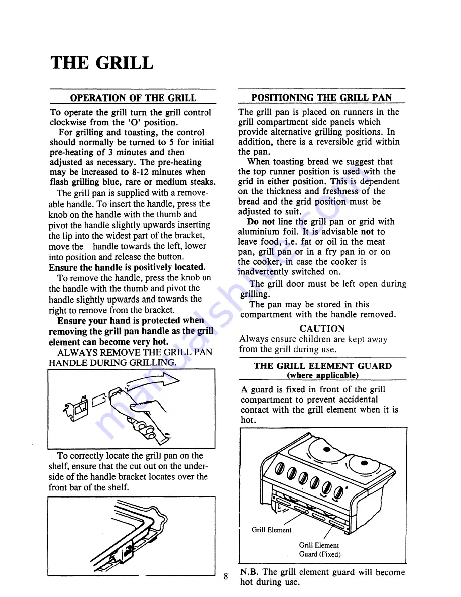 Tricity Bendix Prince 1009 Operating Instructions Manual Download Page 10