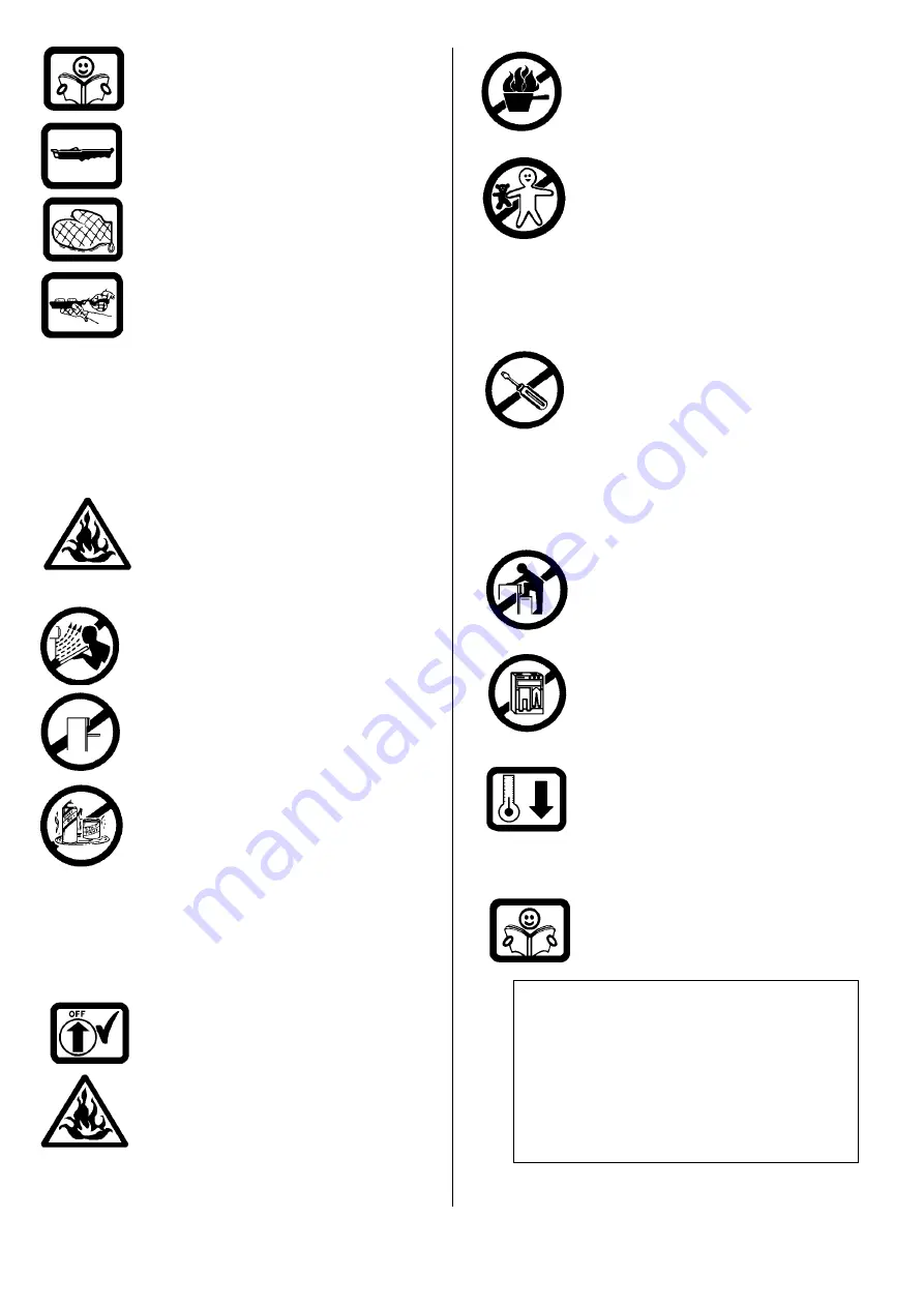 Tricity Bendix RE50GC Operating & Installation Instructions Manual Download Page 7