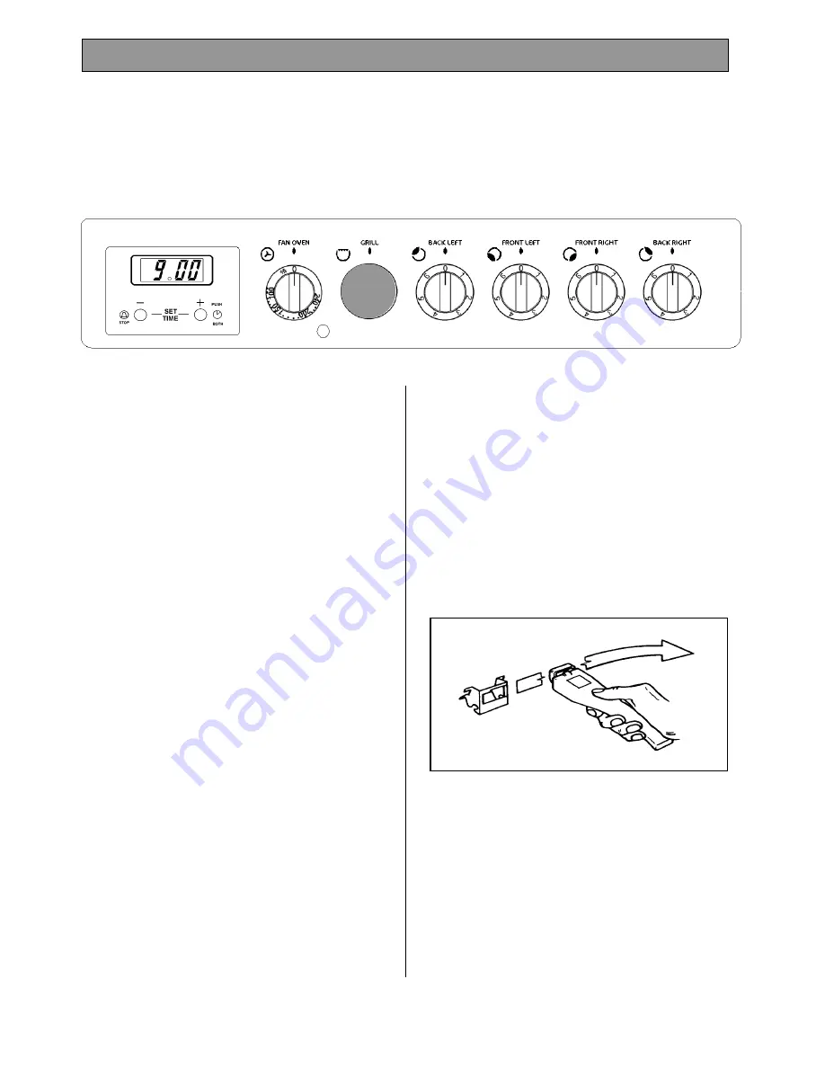 Tricity Bendix SE323 Operating & Installation Instructions Manual Download Page 16