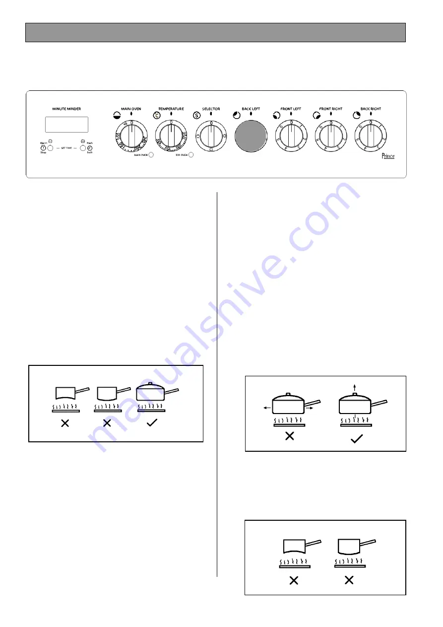 Tricity Bendix SE424 Operating & Installation Instructions Manual Download Page 13