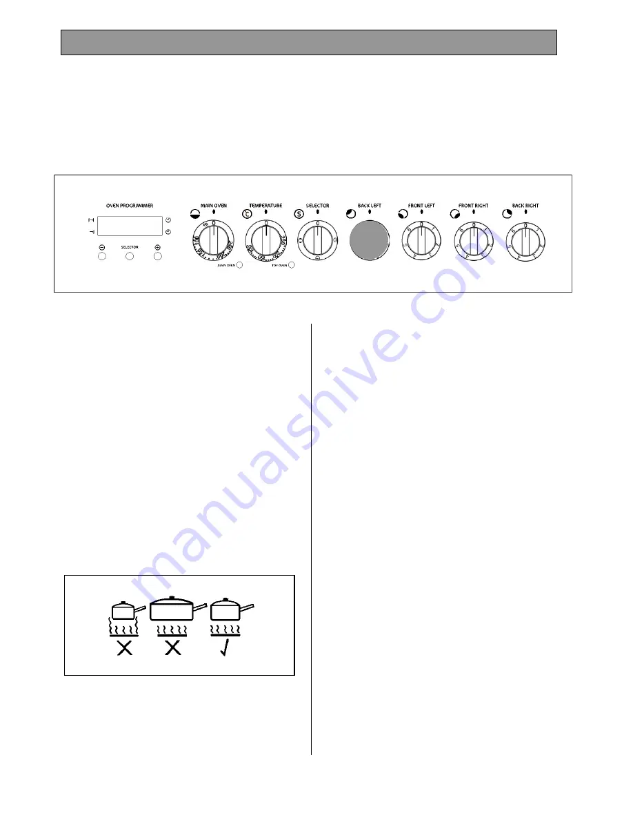 Tricity Bendix SE428 Operating & Installation Instructions Manual Download Page 16