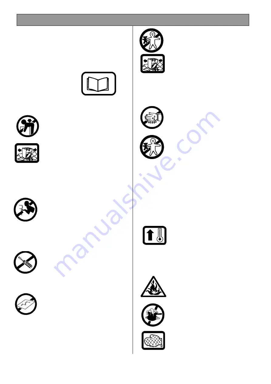 Tricity Bendix SE454 Operating & Installation Instructions Manual Download Page 6