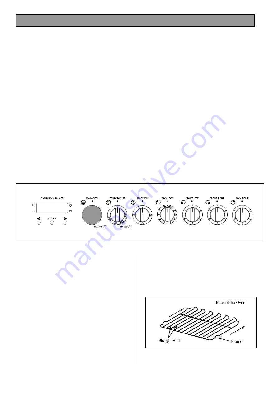 Tricity Bendix SE454 Operating & Installation Instructions Manual Download Page 22