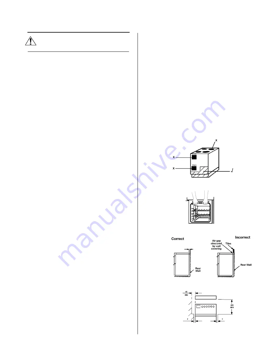 Tricity Bendix SE501 Operating & Installation Instructions Manual Download Page 26