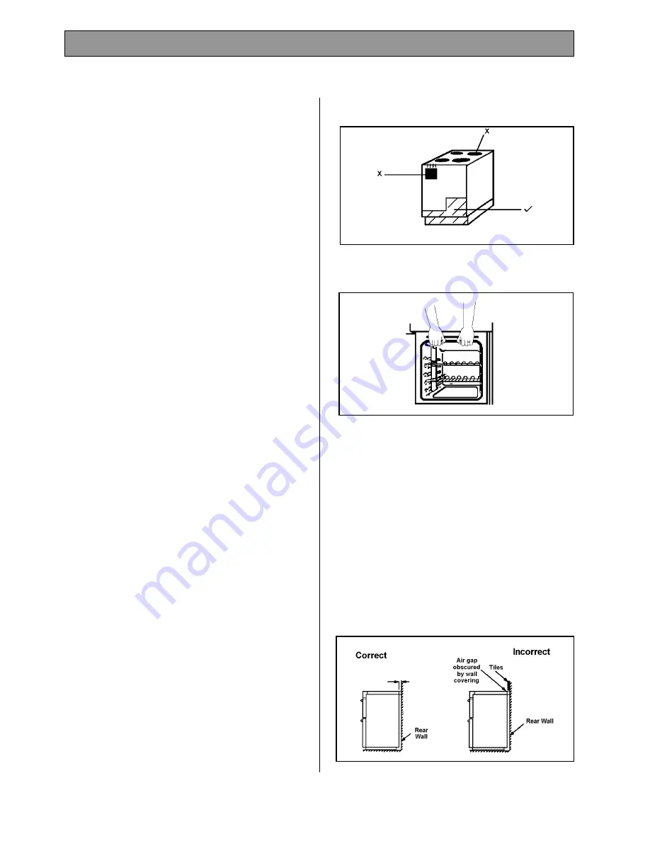 Tricity Bendix SE555 Operating & Installation Instructions Manual Download Page 8