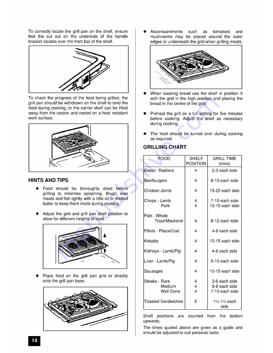 Tricity Bendix SI 222 Popular Operating And Installation Instructions Download Page 14