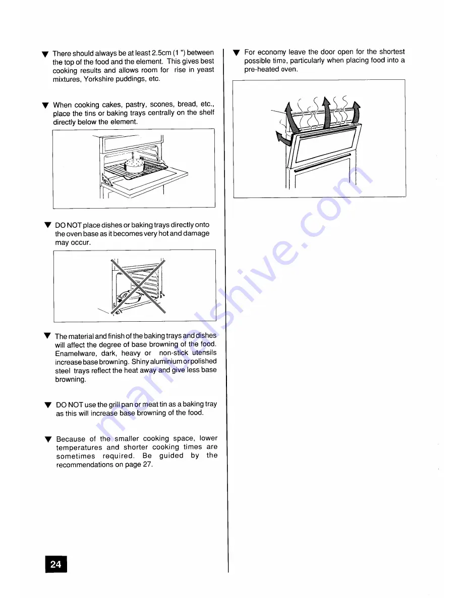 Tricity Bendix SI340 Operating And Installation Instructions Download Page 24