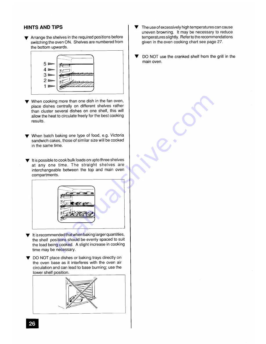 Tricity Bendix SI340 Operating And Installation Instructions Download Page 26