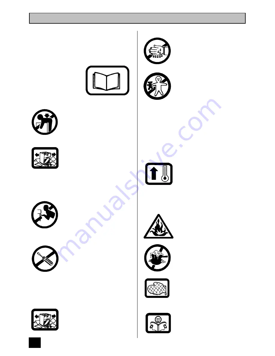 Tricity Bendix SIE 252 Operating And Installation Instructions Download Page 6