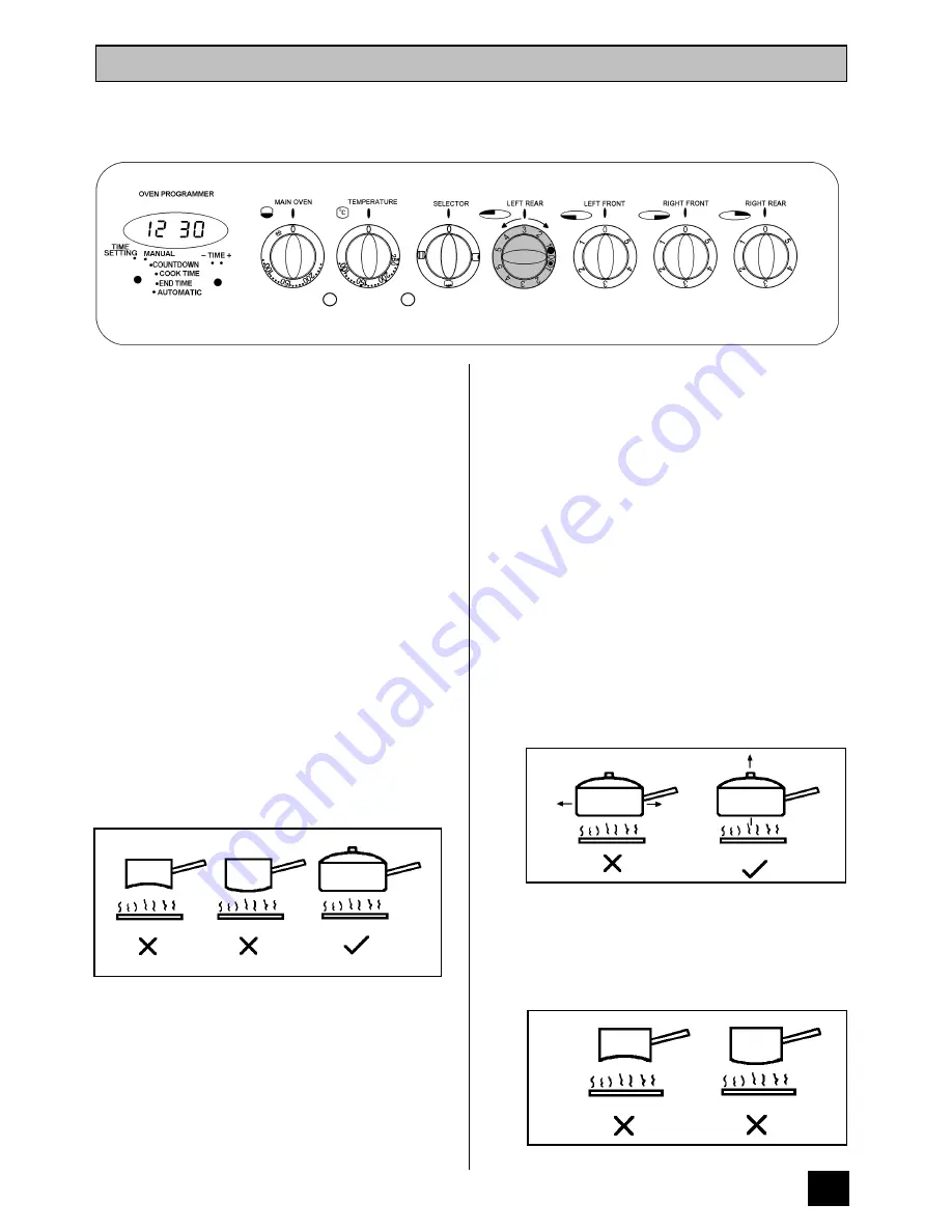 Tricity Bendix SIE 459 Operating And Installation Instruction Download Page 13