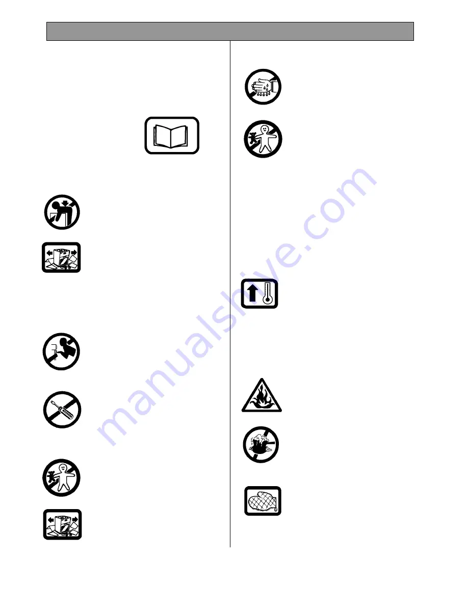 Tricity Bendix SIE325 Operating And Installation Instructions Download Page 6