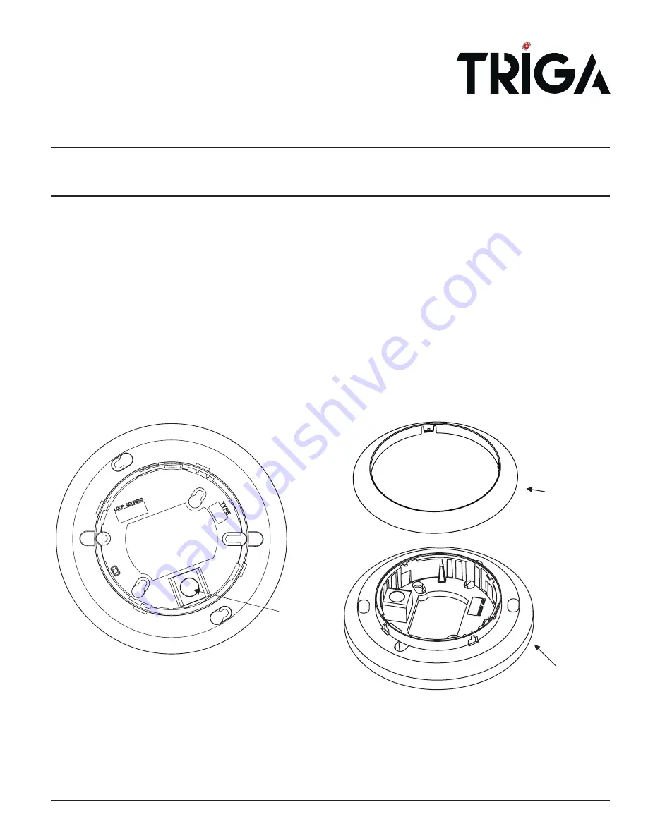 TRIGA TRW-B210W Installation And Maintenance Instructions Download Page 1