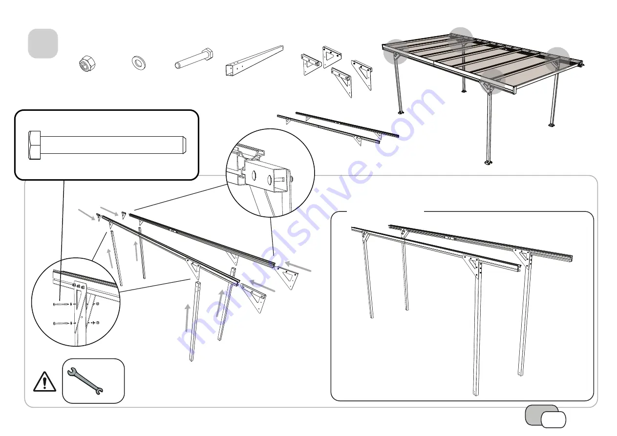 Trigano Jardin J-87919P1 Installation Instructions Manual Download Page 22