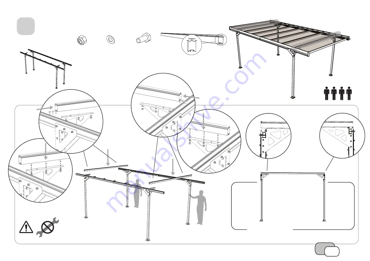 Trigano Jardin J-87919P1 Installation Instructions Manual Download Page 27