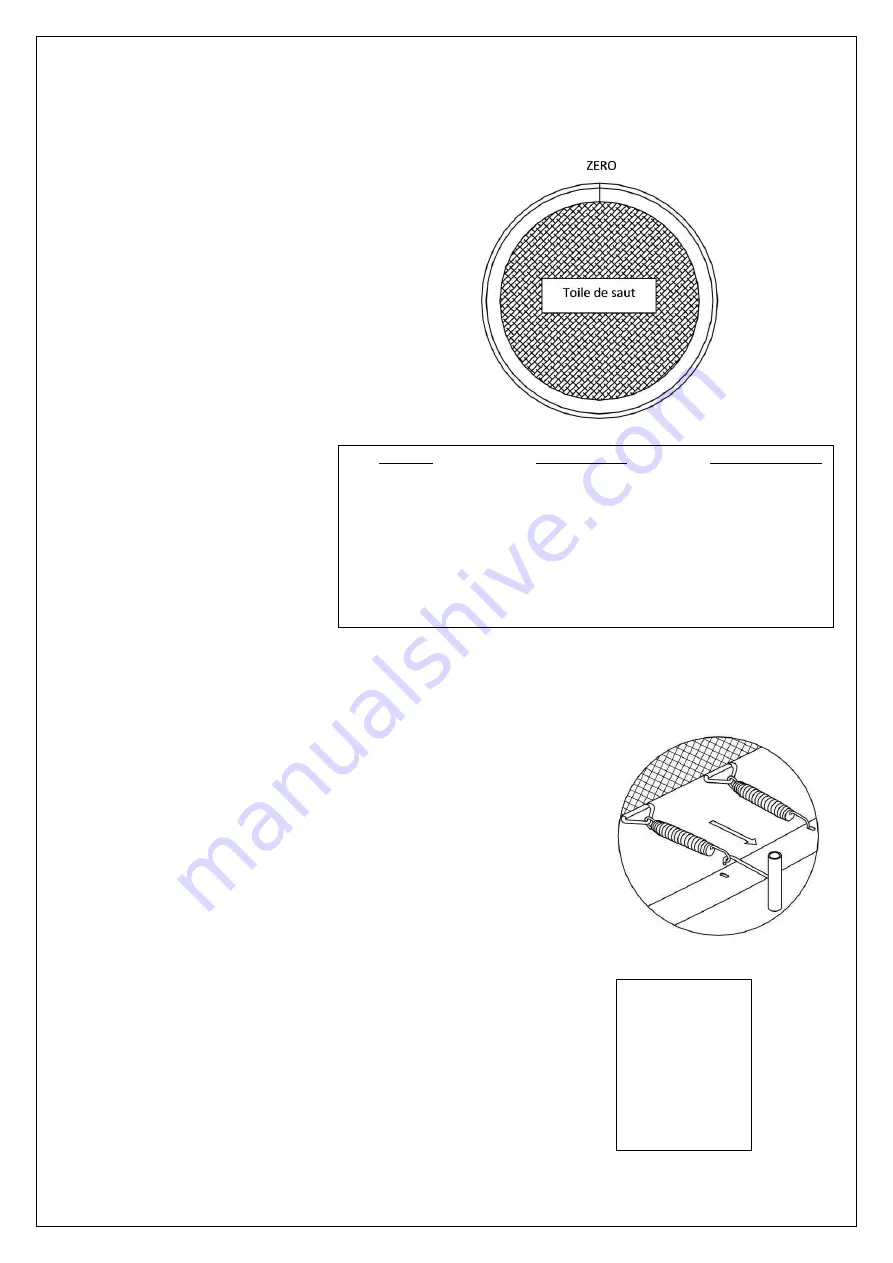 Trigano Jardin J-JOU129 Installation Instructions Manual Download Page 9