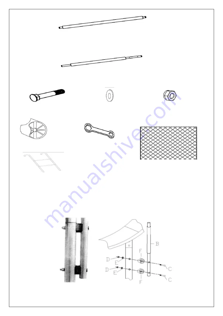 Trigano Jardin J-JOU129 Installation Instructions Manual Download Page 61