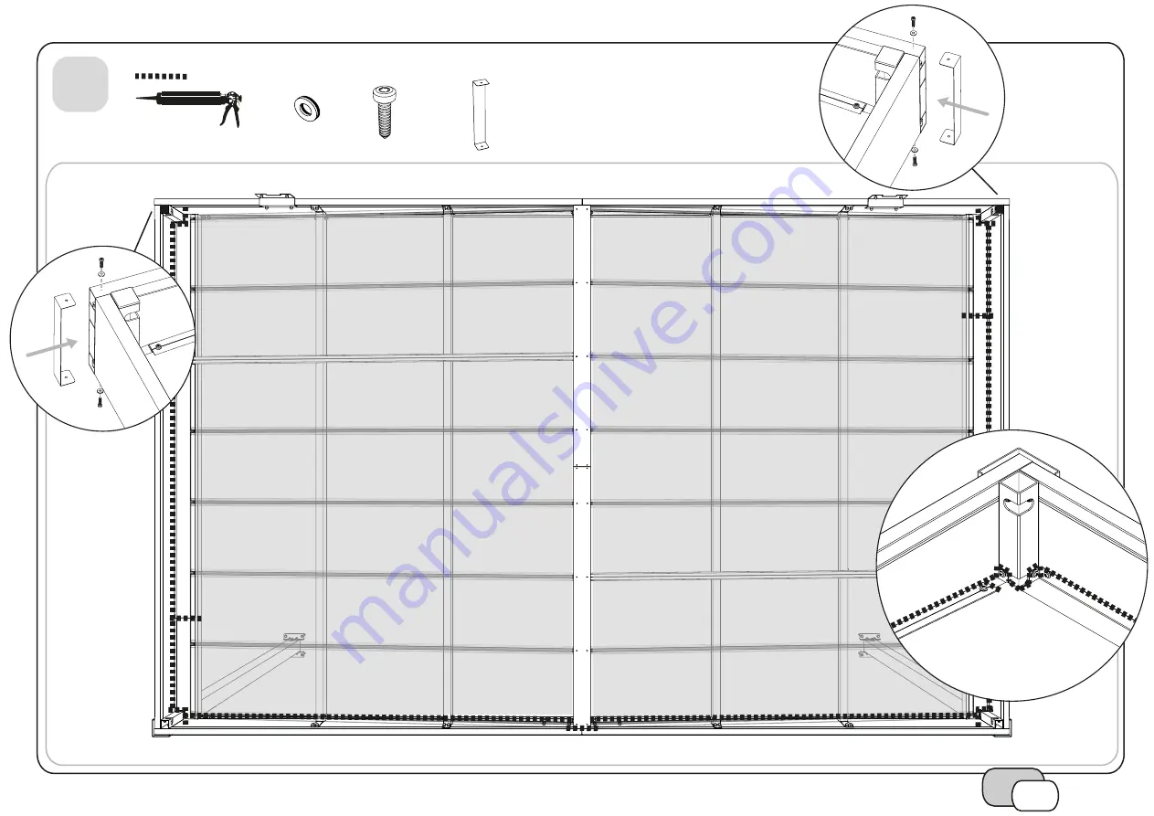 Trigano Jardin LIBECCIO WALL J-87909P1 Скачать руководство пользователя страница 33