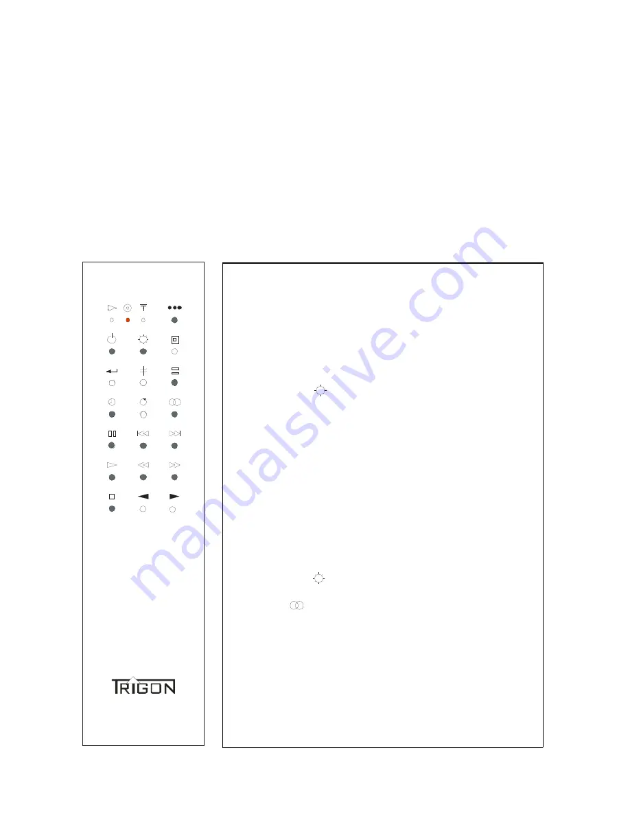 Trigon PRINCE Operating Instructions Manual Download Page 9