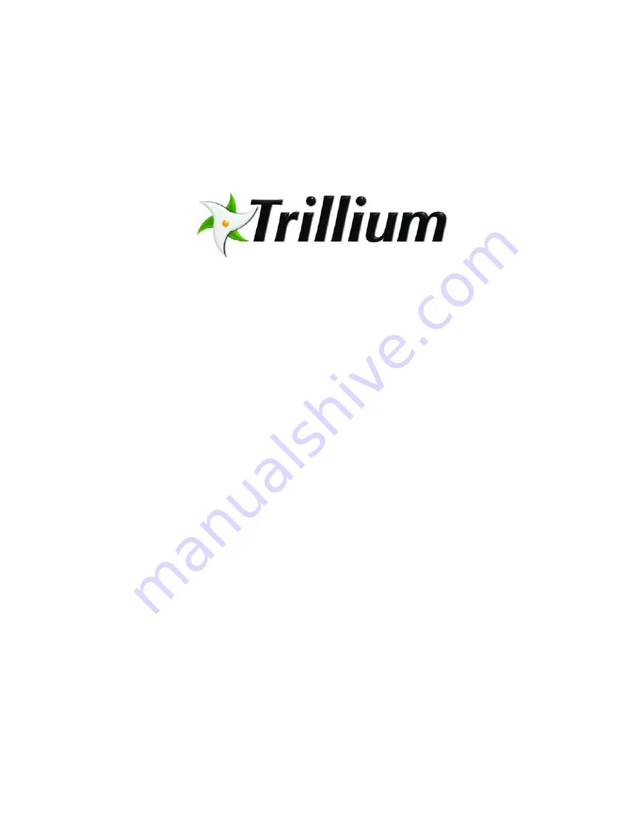 Trillium 91-00003-0LW User Manual Download Page 1