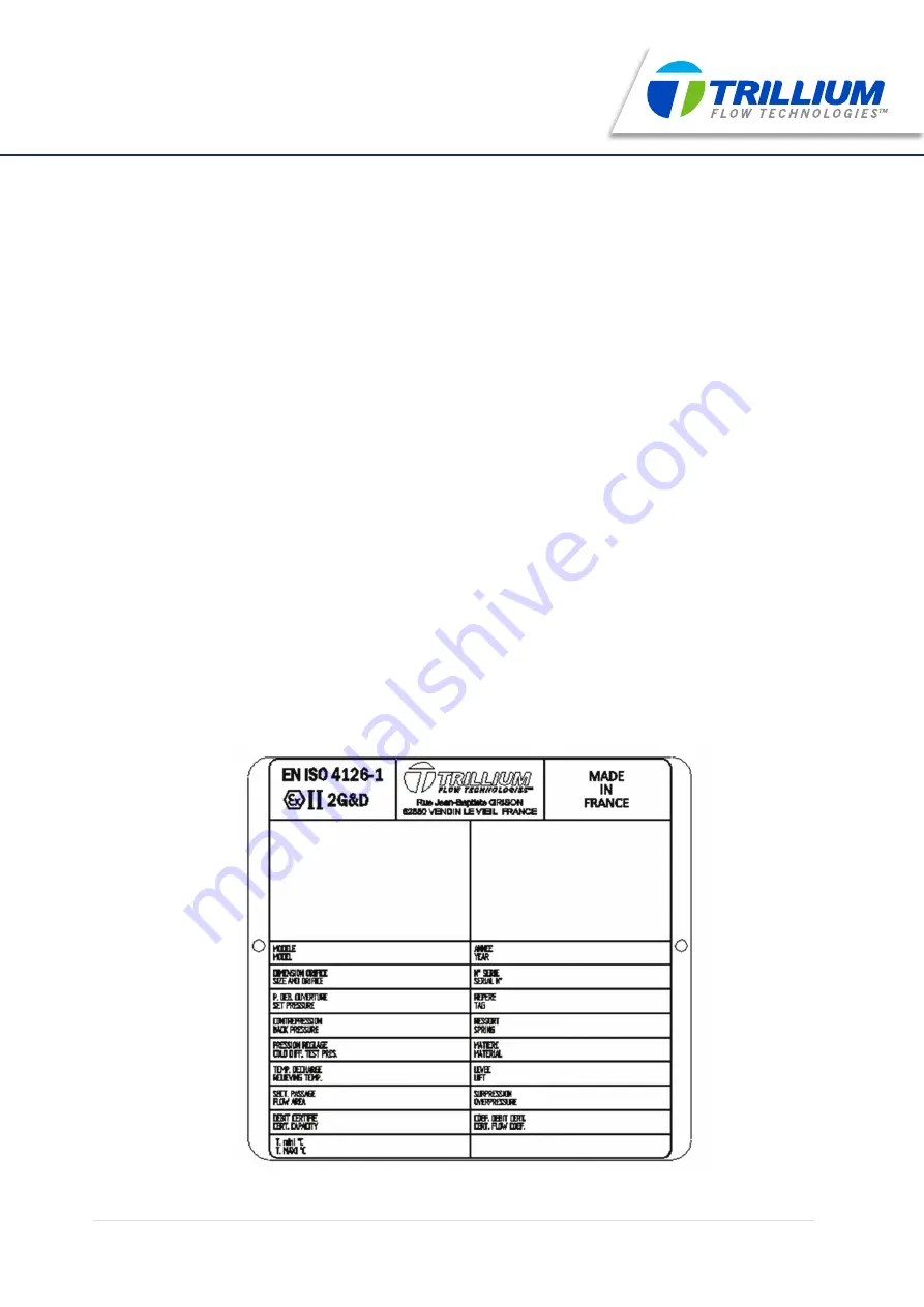 Trillium SARASIN-RSBD 78 Series Скачать руководство пользователя страница 8