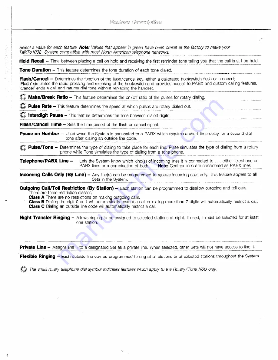 Trillium Talk To 1032 System Manual Download Page 5