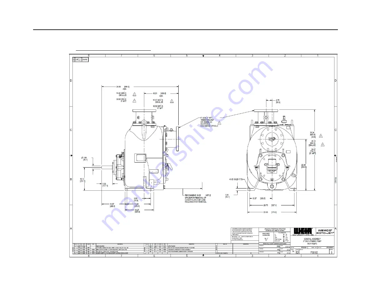 Trillium WSP-6 Installation, Operation & Maintenance Instructions Manual Download Page 63