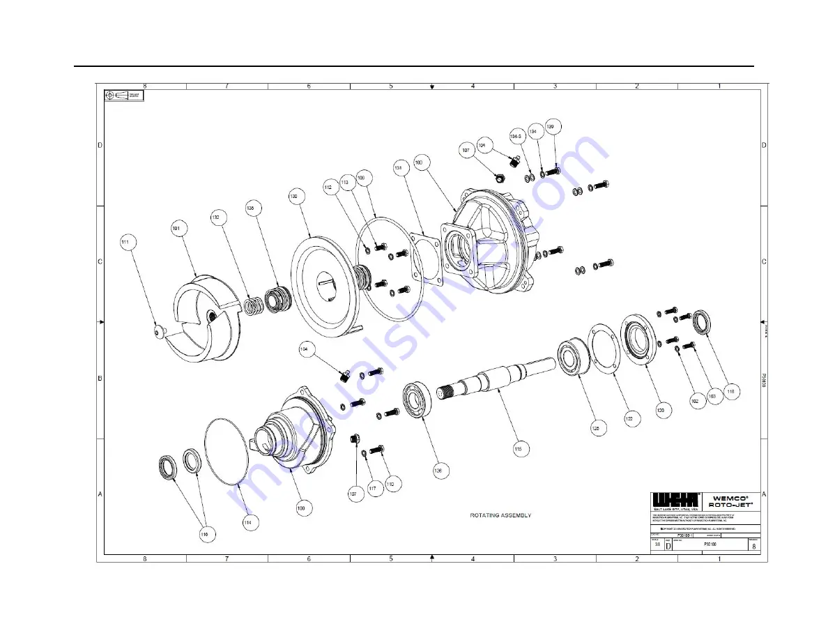 Trillium WSP-6 Installation, Operation & Maintenance Instructions Manual Download Page 68