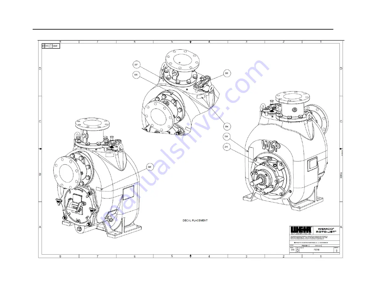 Trillium WSP-6 Installation, Operation & Maintenance Instructions Manual Download Page 71