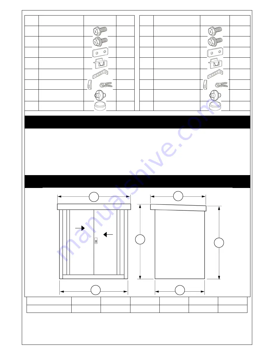 TRIMETALS GUARDIAN D63 Assembly Instruction Manual Download Page 5